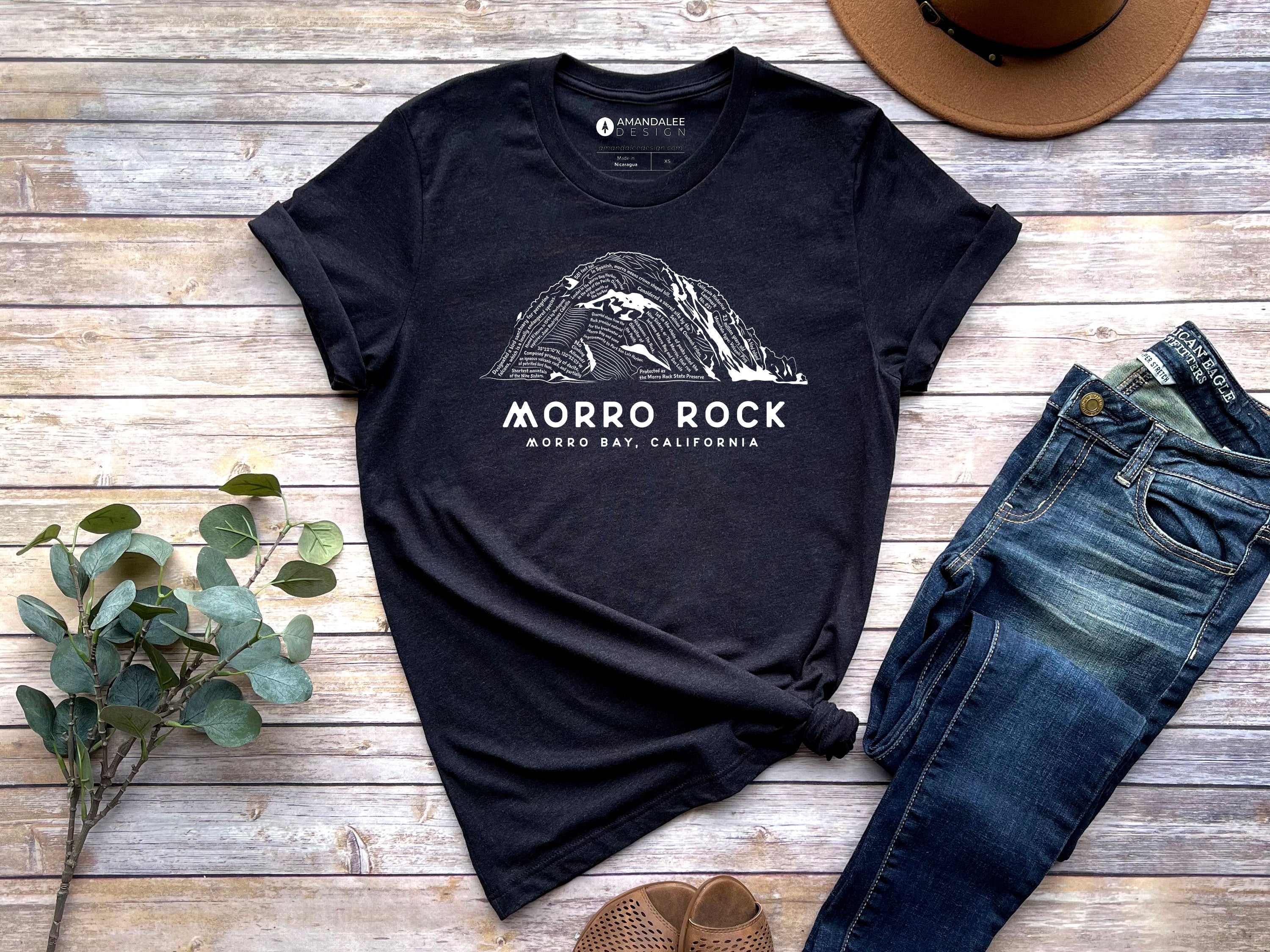 Morro Rock Short-Sleeve Unisex Triblend Shirt