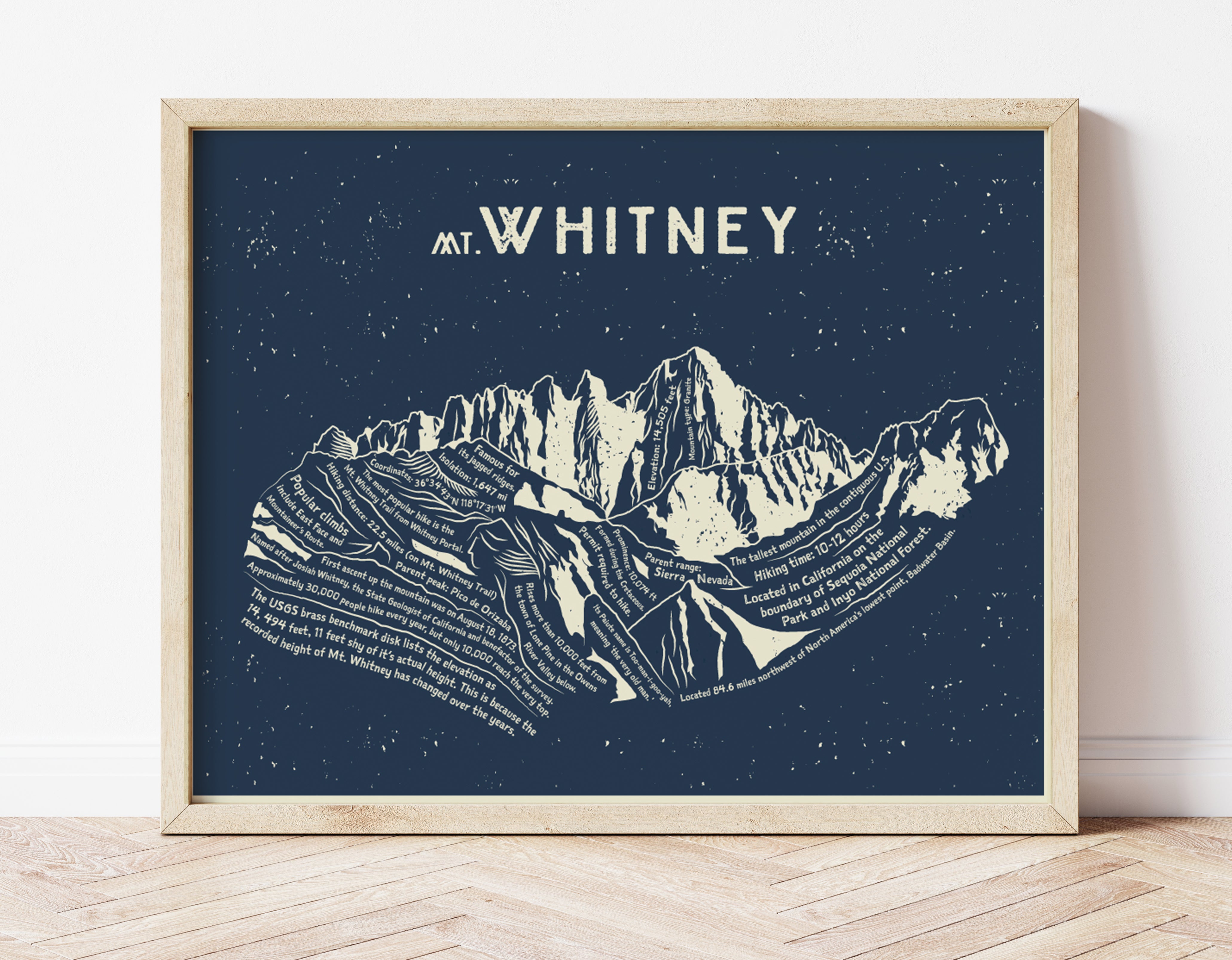 Mount Whitney Art Print
