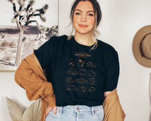 Rocks of Joshua Tree Short Sleeve Unisex Triblend Shirt