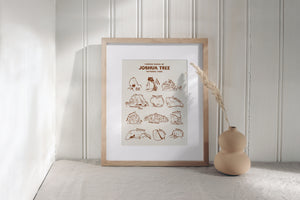 Rocks of Joshua Tree Art Print