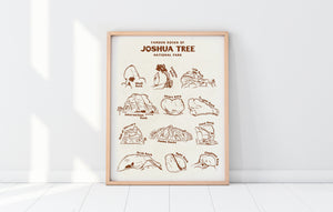 Rocks of Joshua Tree Art Print