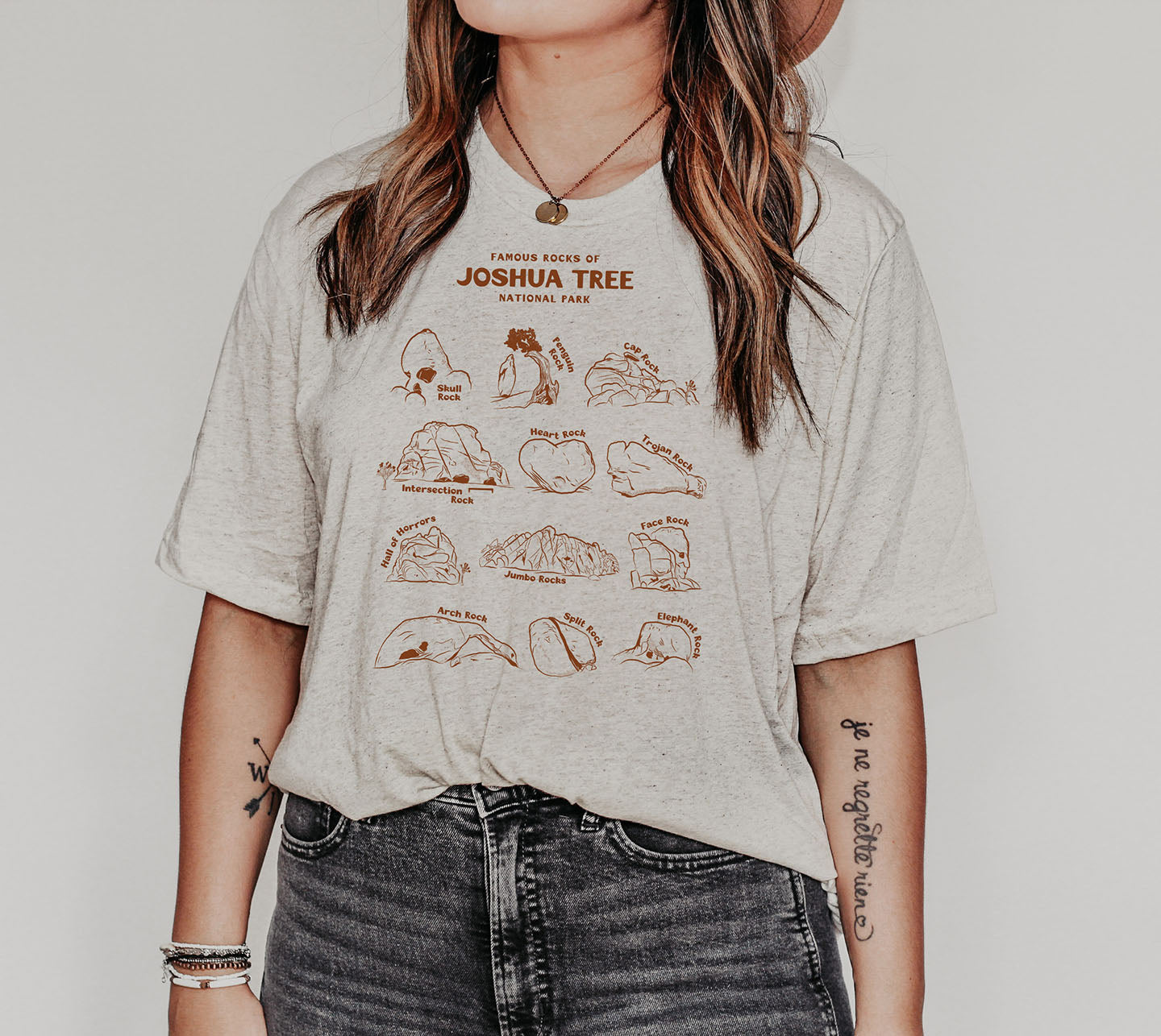 Rocks of Joshua Tree Short Sleeve Unisex Triblend Shirt