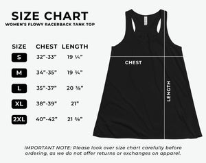 Cerro San Luis Women's Flowy Racerback Tank Top
