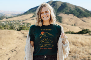 Tri-Tip Challenge Short Sleeve Unisex Shirt (Madonna Mountain Version)