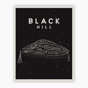 Black Hill Art Print