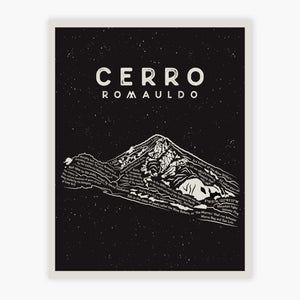 Cerro Romauldo Art Print
