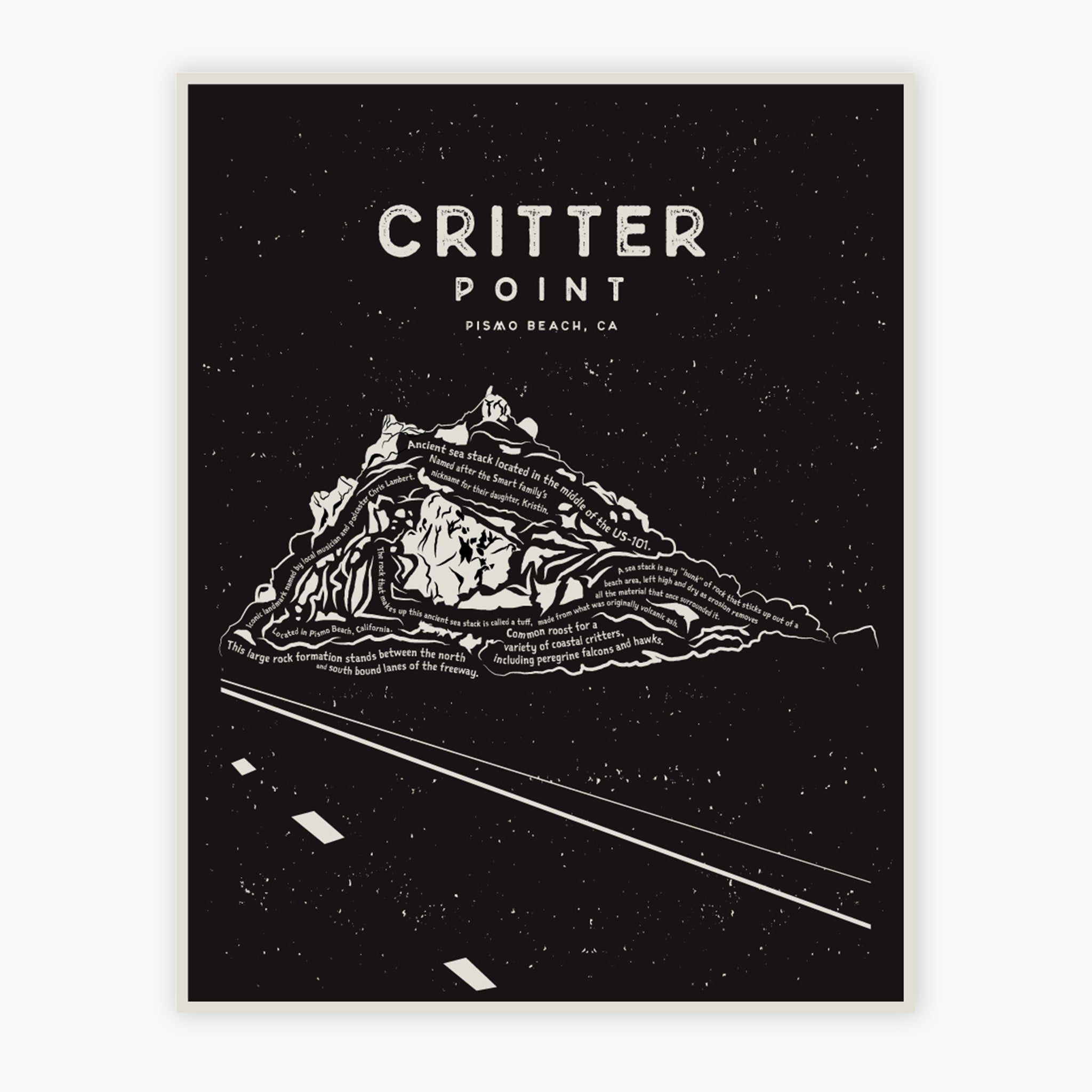 Critter Point Art Print (Kristin Smart Scholarship)