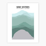 Load image into Gallery viewer, Elevations of Nine Sisters Art Print
