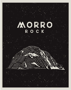 Morro Rock Art Print