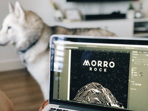 Morro Rock Art Print