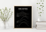 Load image into Gallery viewer, Nine Sisters Art Print
