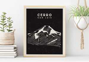 Cerro San Luis Art Print