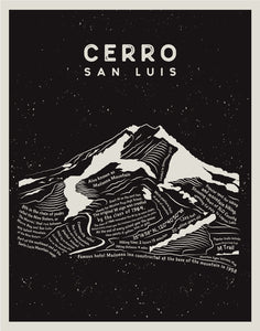 Cerro San Luis Art Print