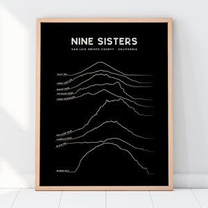 Nine Sisters Art Print