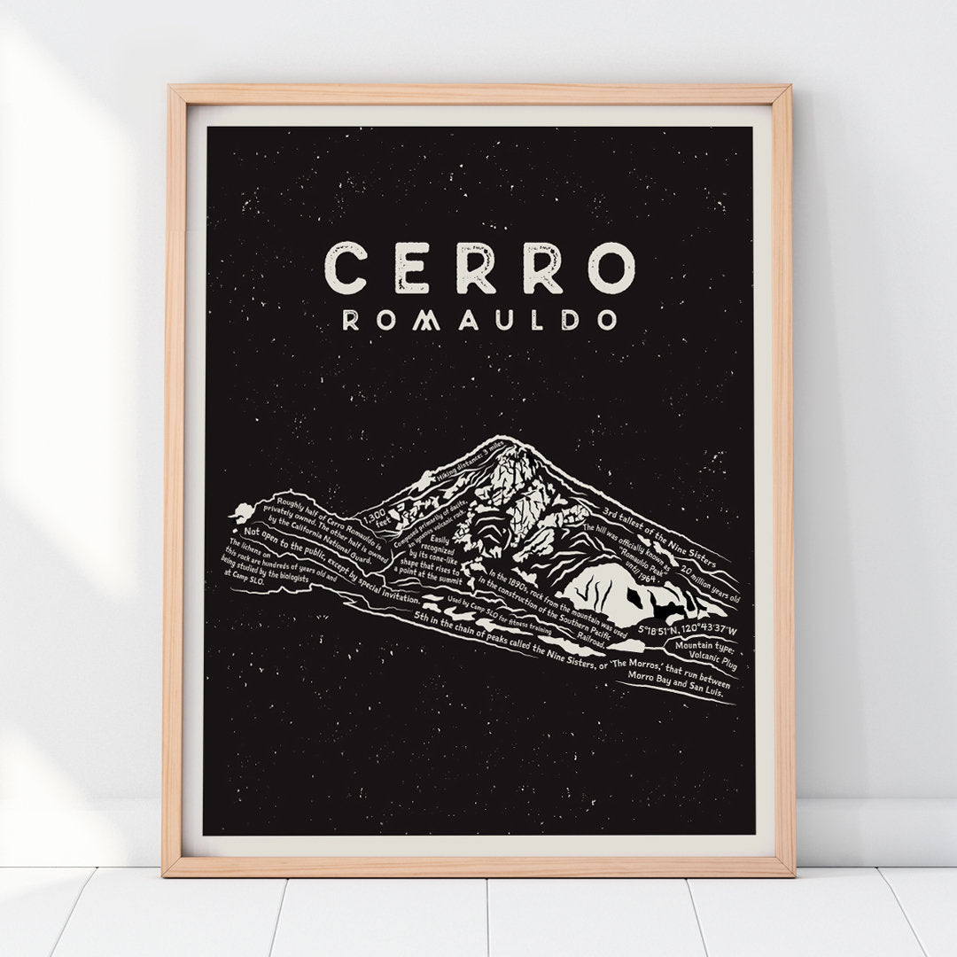 Cerro Romauldo Art Print
