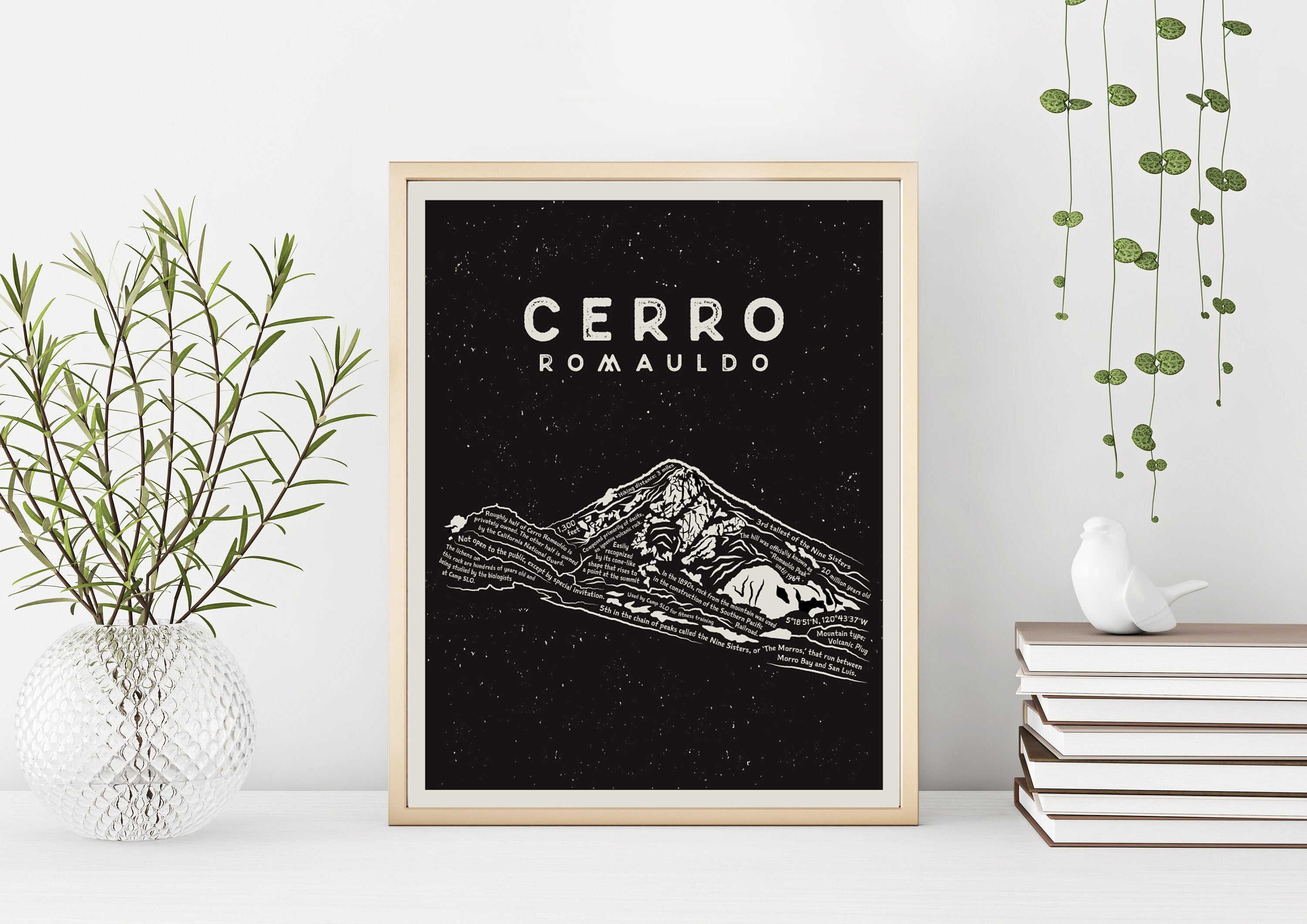 Cerro Romauldo Art Print