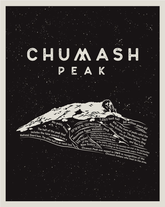 Chumash Peak Art Print
