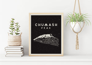 Chumash Peak Art Print