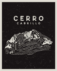Cerro Cabrillo Art Print