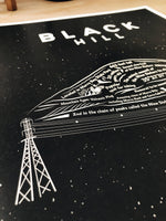 Load image into Gallery viewer, Black Hill Art Print

