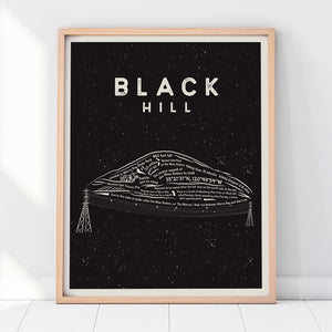 Black Hill Art Print