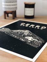 Load image into Gallery viewer, Cerro Romauldo Art Print

