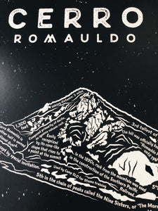 Cerro Romauldo Art Print