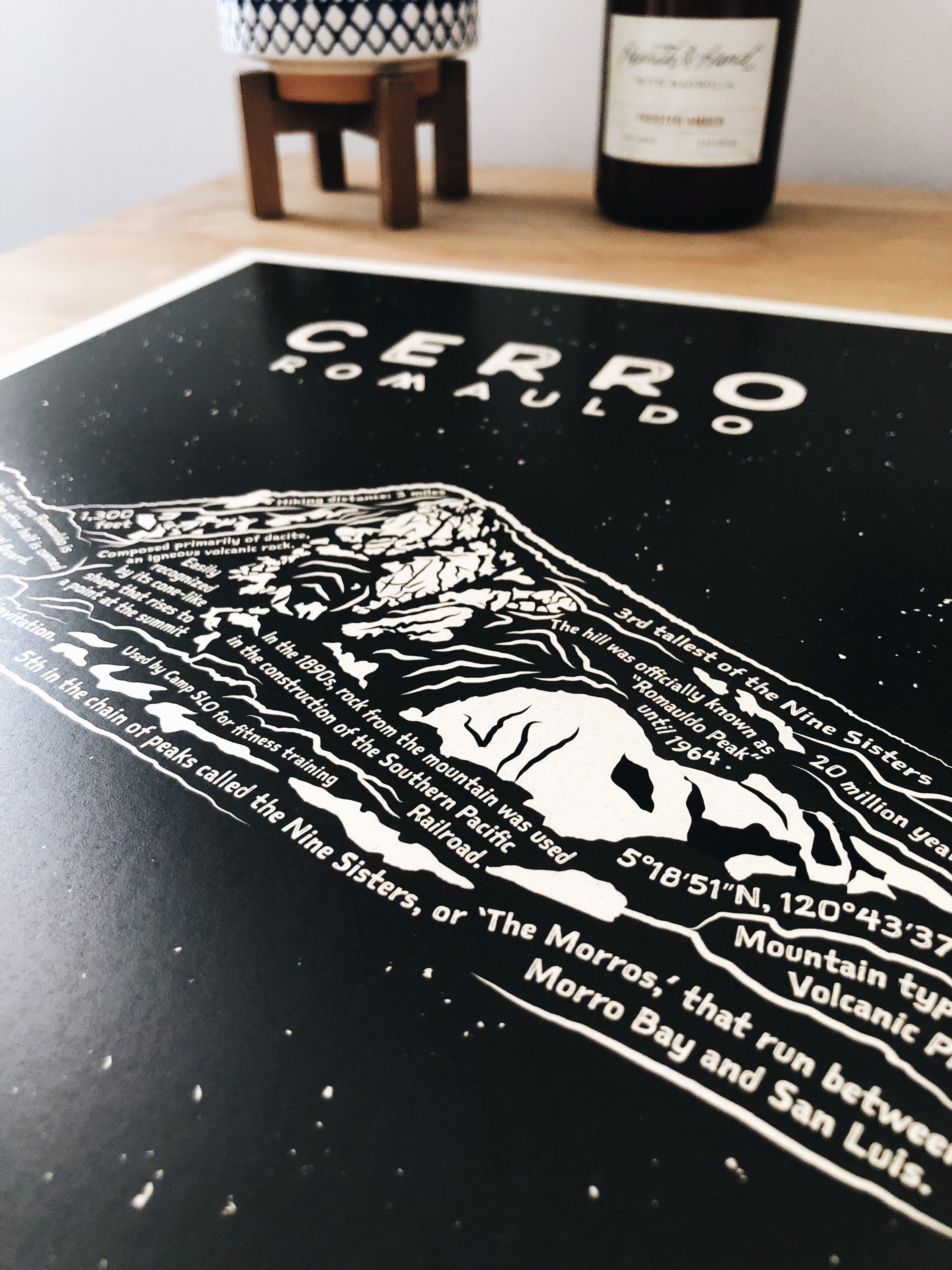 Cerro Romauldo Art Print