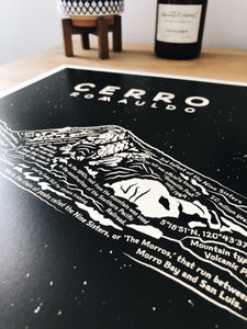 Cerro Romauldo Art Print