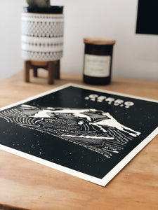Cerro San Luis Art Print