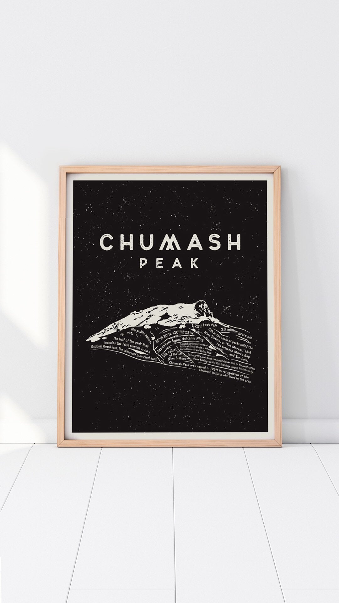 Chumash Peak Art Print