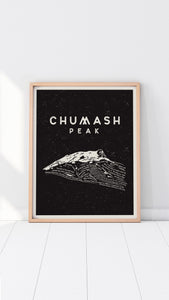 Chumash Peak Art Print