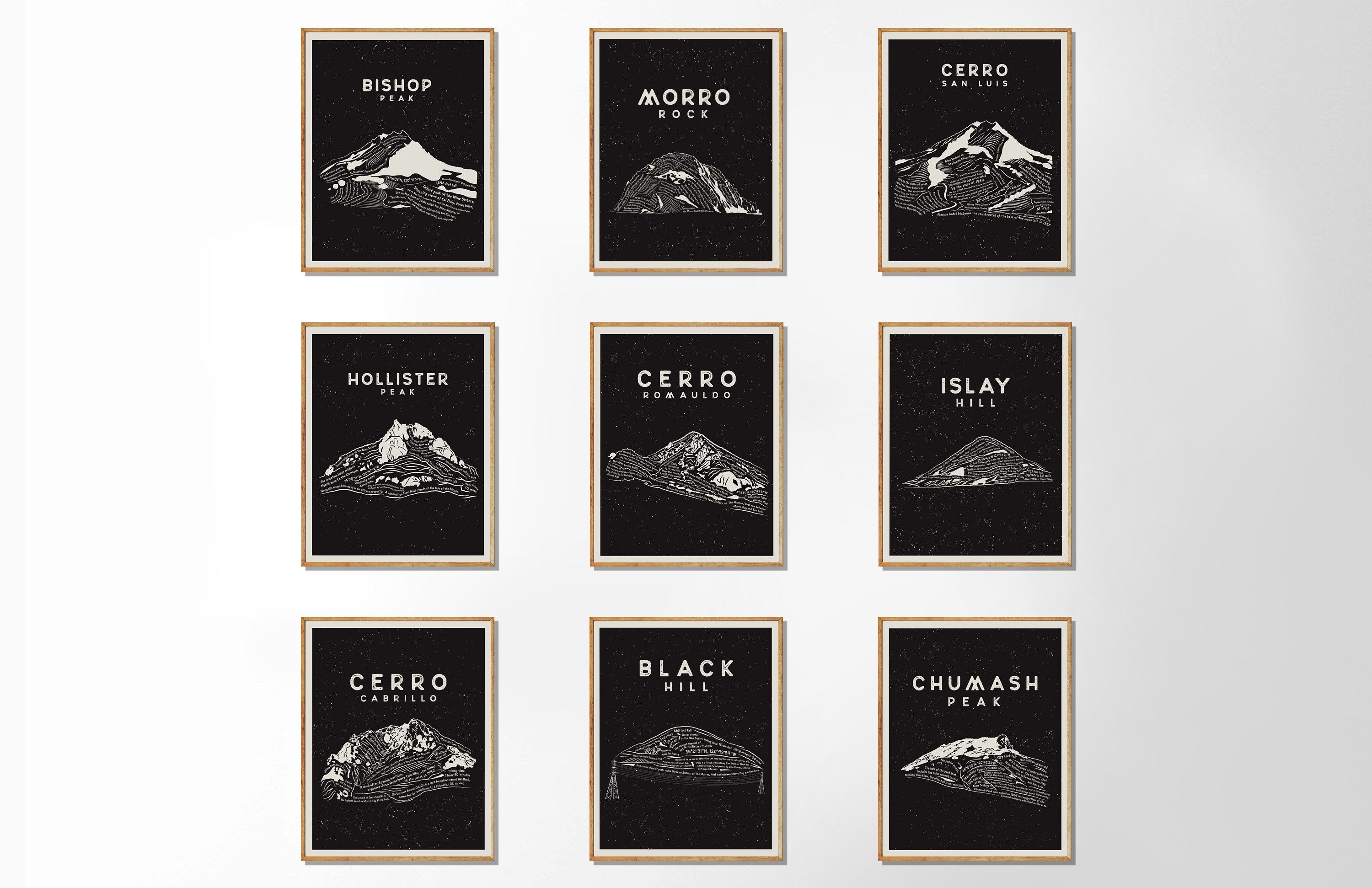 Chumash Peak Art Print