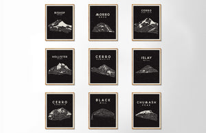 Chumash Peak Art Print