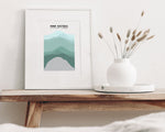 Load image into Gallery viewer, Elevations of Nine Sisters Art Print
