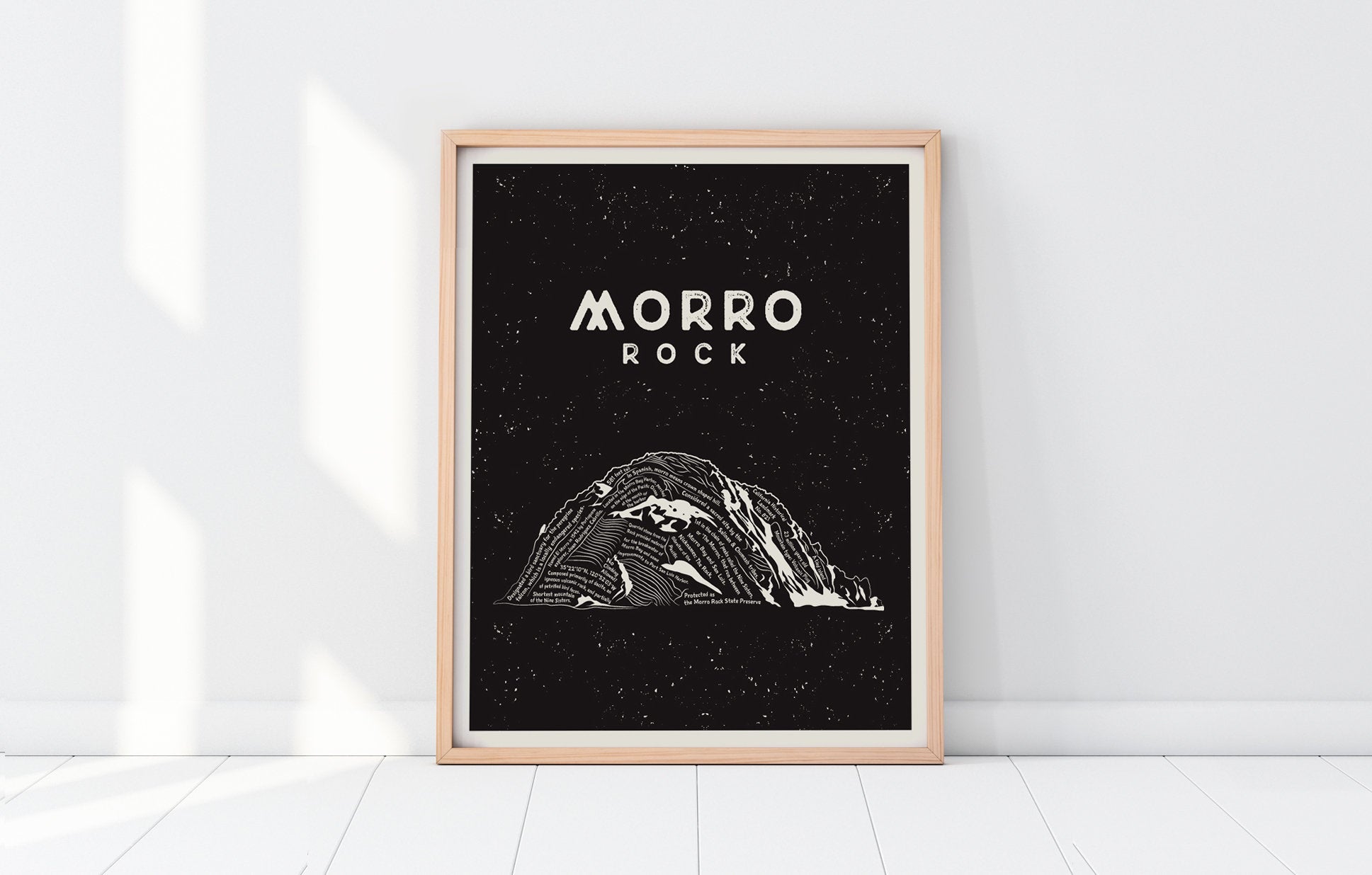 Morro Rock Art Print