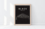 Load image into Gallery viewer, Black Hill Art Print
