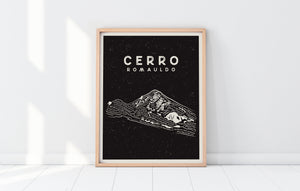 Cerro Romauldo Art Print