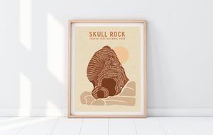 Skull Rock Art Print