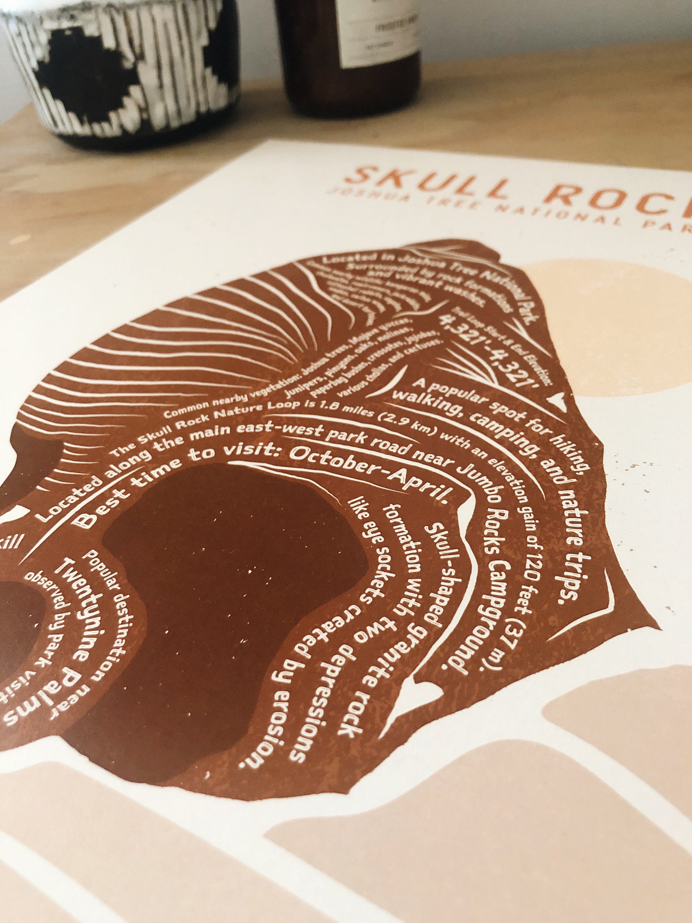 Skull Rock Art Print