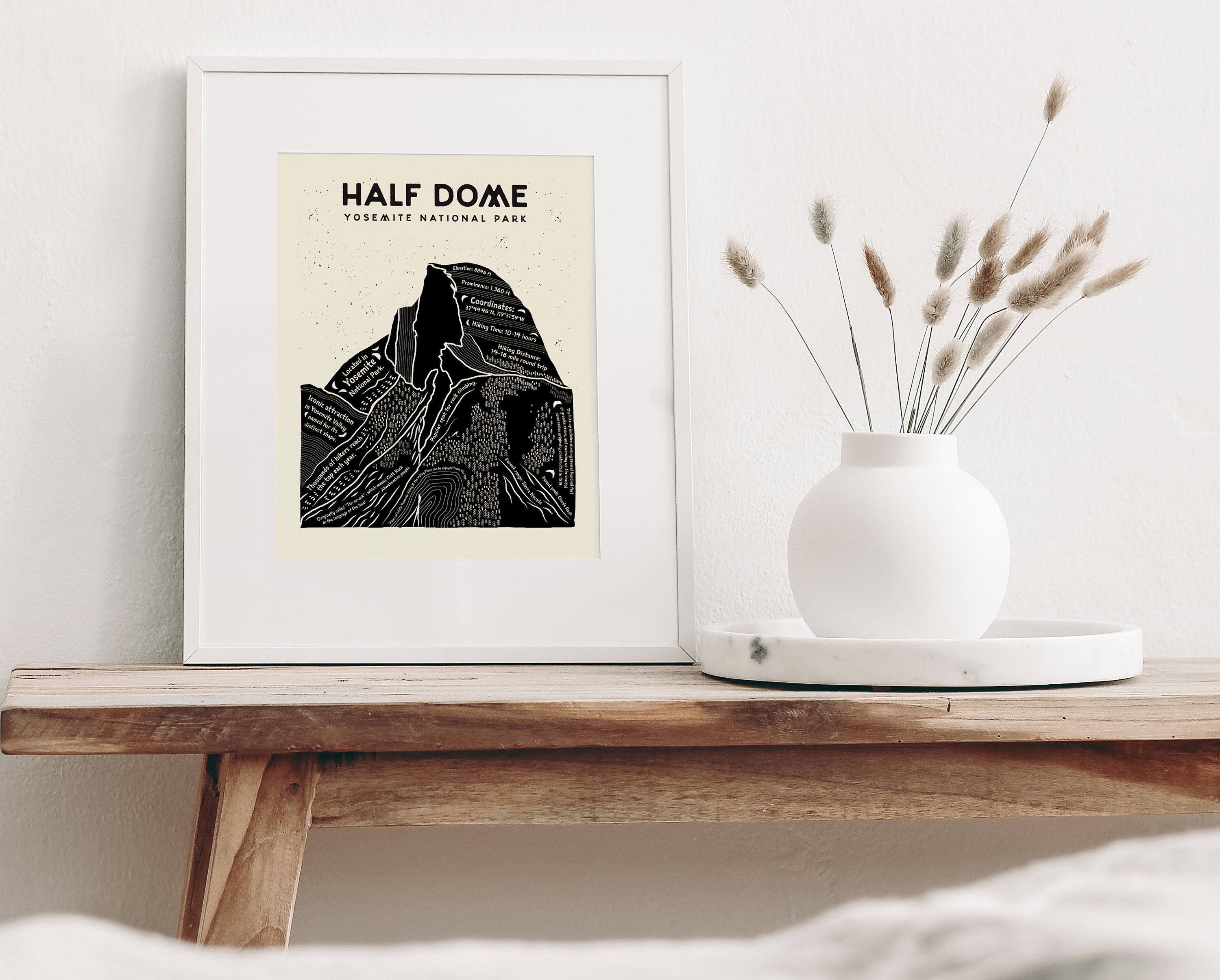 Half Dome Art Print