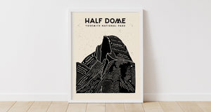 Half Dome Art Print