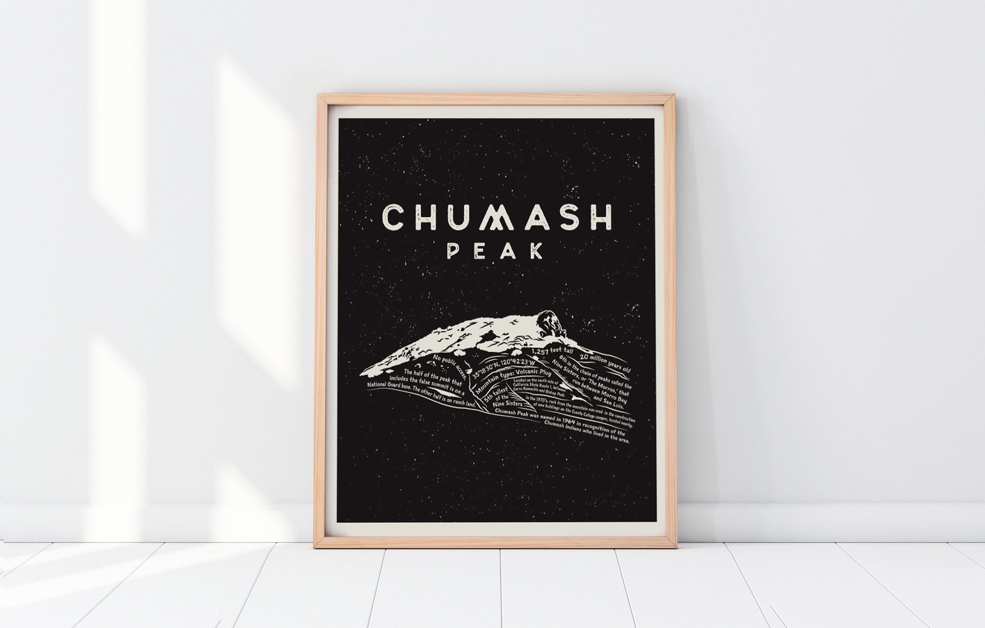 Chumash Peak Art Print
