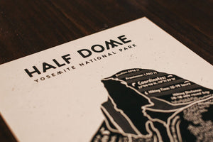 Half Dome Art Print