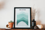 Load image into Gallery viewer, Elevations of Nine Sisters Art Print
