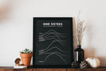 Load image into Gallery viewer, Nine Sisters Art Print
