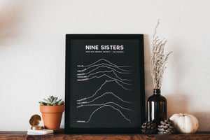Nine Sisters Art Print