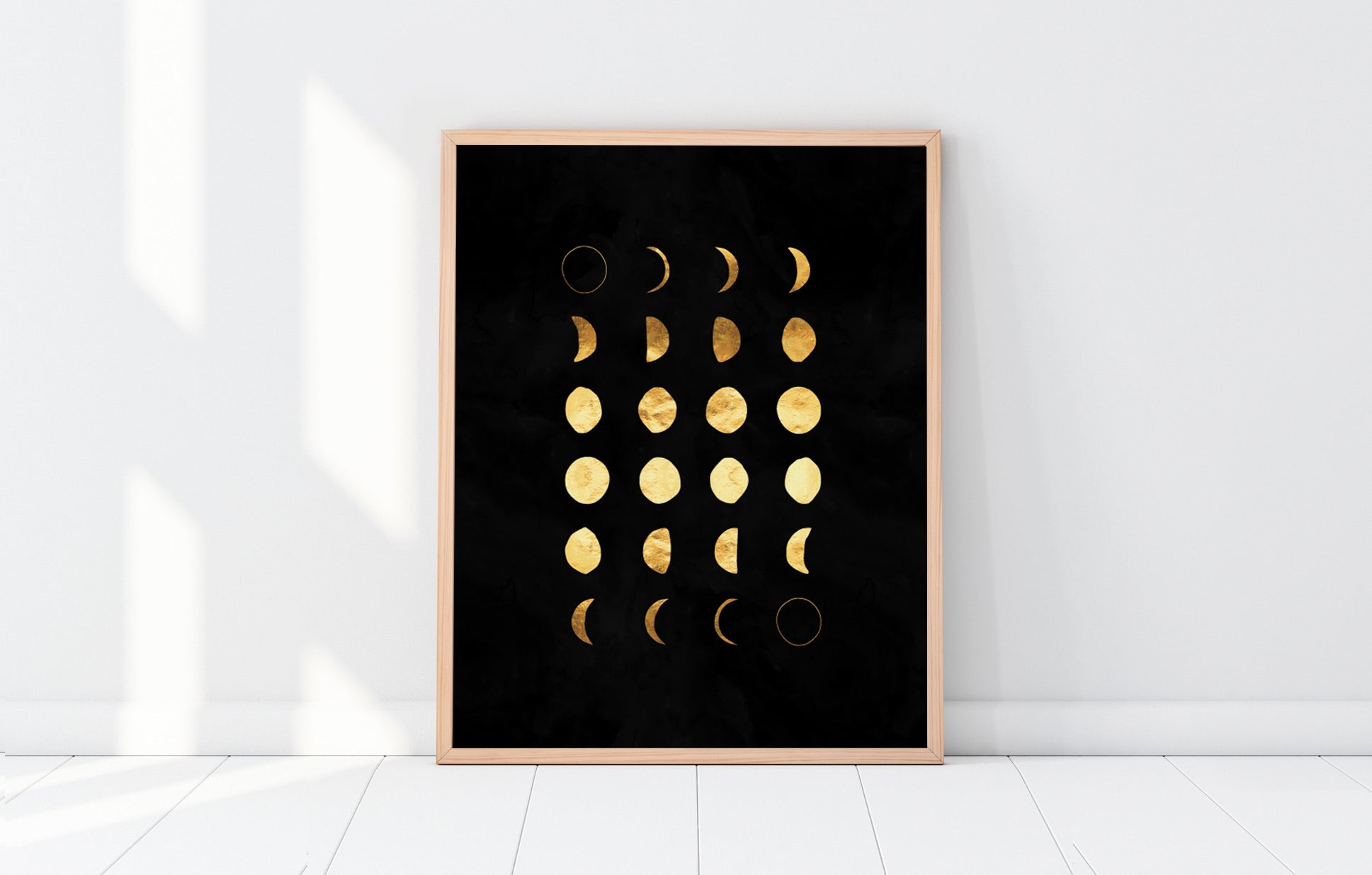 Moon Phase Art Print