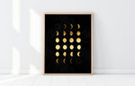 Load image into Gallery viewer, Moon Phase Art Print
