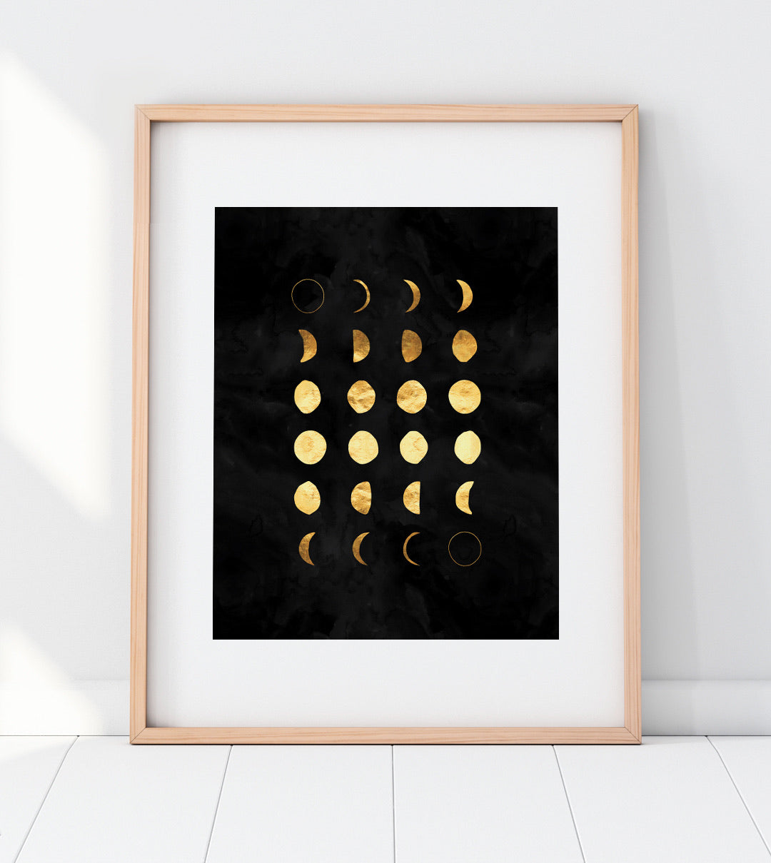 Moon Phase Art Print